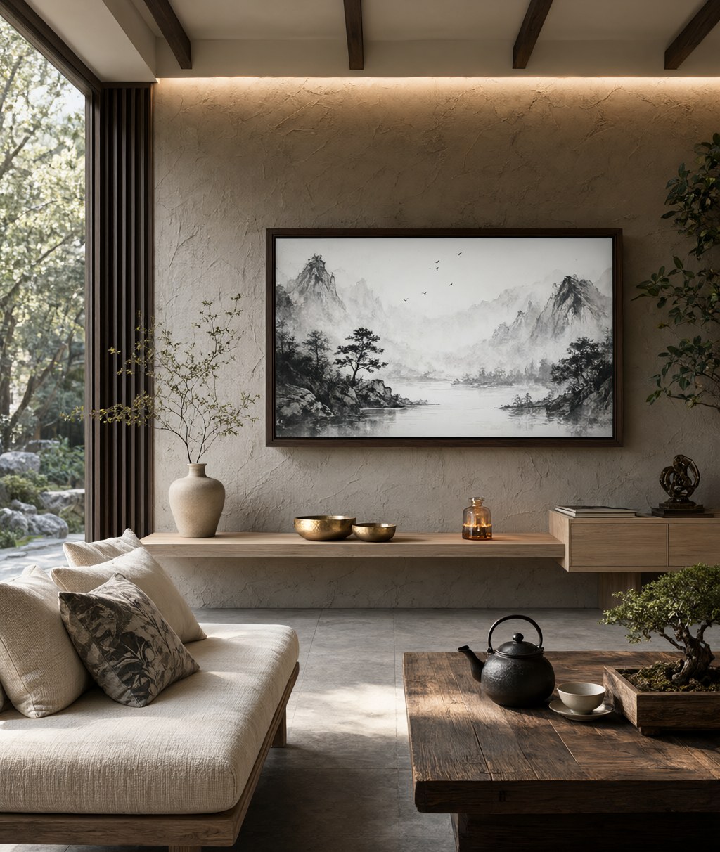 The S3 Pro in a new Chinese style living room.